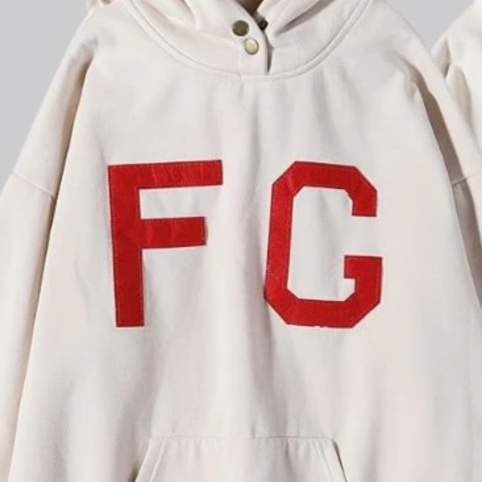 ESSENTIALS FG Hoodie White ESSENTIALS FG Hoodie White