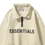 ESSENTIALS ZipperHalf Hoodie CARL’s Coffee