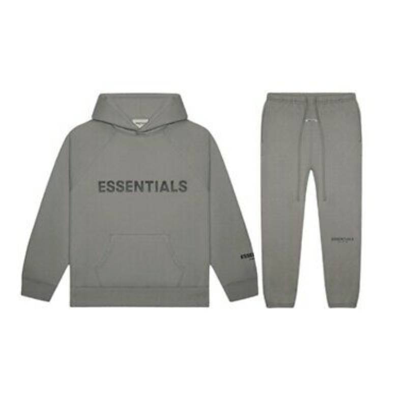 Essential Tracksuit Gray Fear Of God Essential Tracksuit Gray Fear Of God