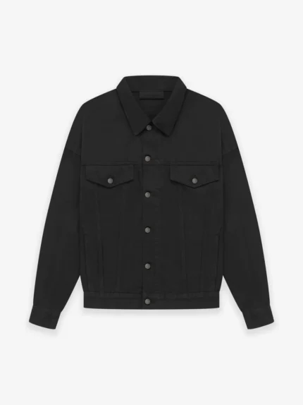 Essentials Black Jacket Denim Jet