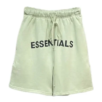 Essentials Cotton Loose new Green Short