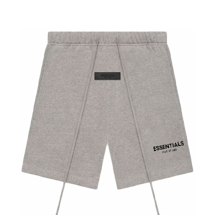 Essentials FOG Sweat short Oatmeal Dark