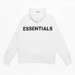 Essentials Fear Of God Reflective Letter Hoodie