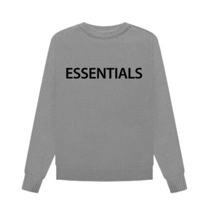 Essentials Fear Of God Sweater Overlapped