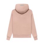 Fear of God Essentials Pink Hoodie Pullover For Kids